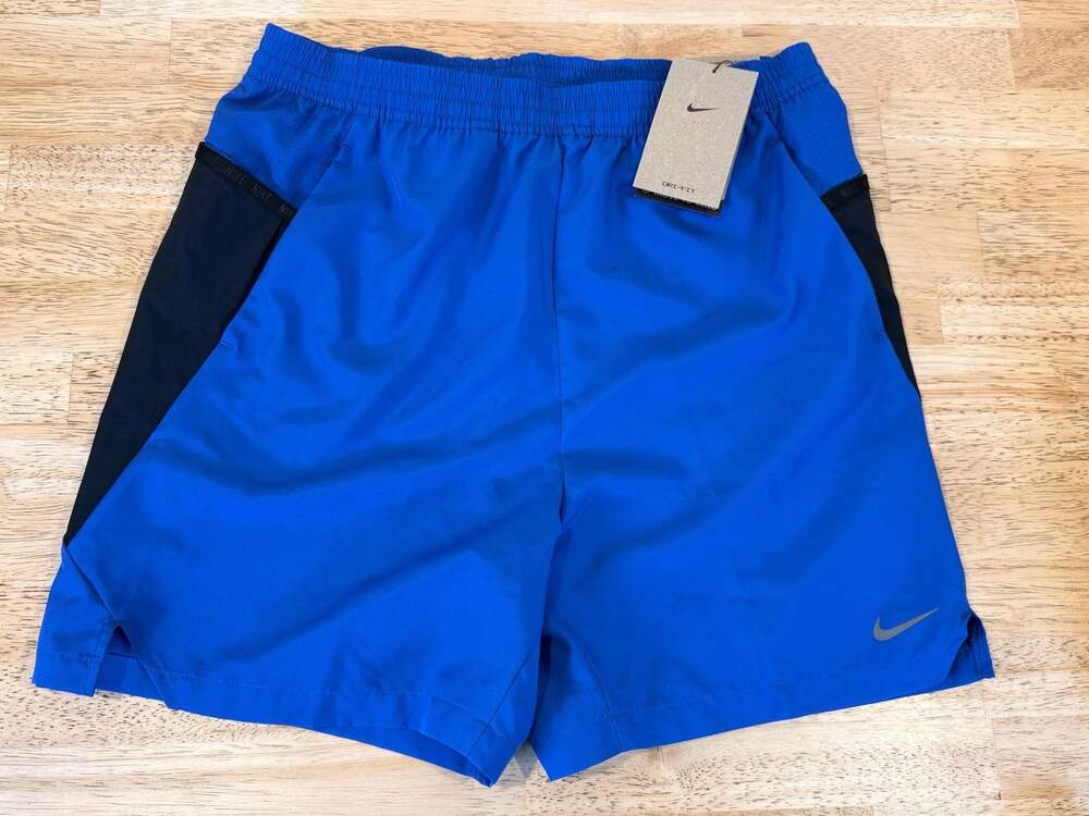 Nike Dri-FIT Big Kids' Training Shorts - Game Royal/Black